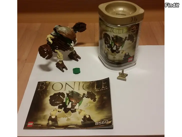Säljes Lego Bionicle 8560-1 PAHRAK  -20e
