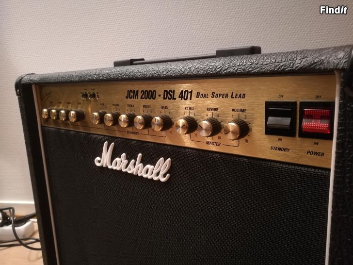 Säljes Marshall JCM 2000 DSL 401