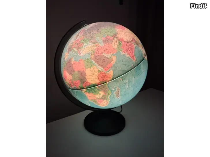 Säljes jordglob / maapallo