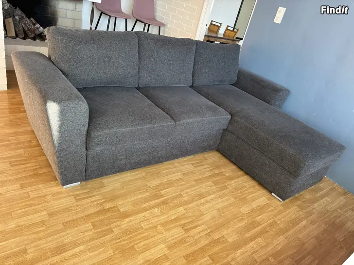 Säljes Jysk utbäddbarsoffa/ vuodesohva