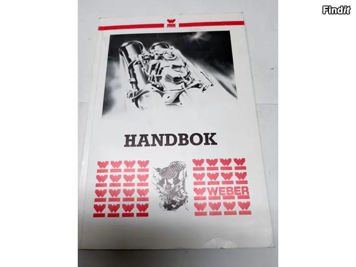 Myydään Weber Handbok ruotsinkielinen käsikirja