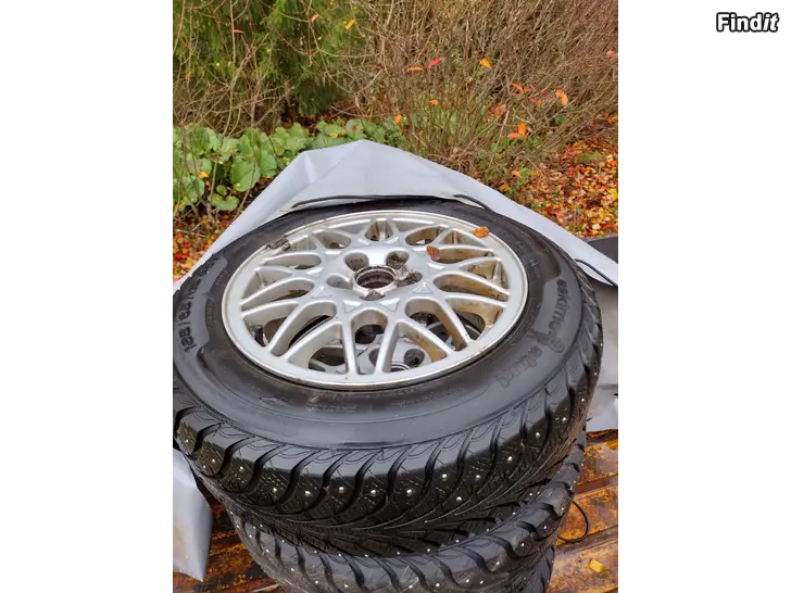 Myydään Aluvanteet nastarenkailla 185/65/15