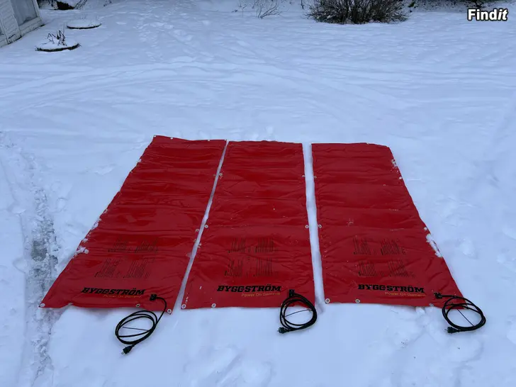 Myydään Malmbergs Byggström värmematta