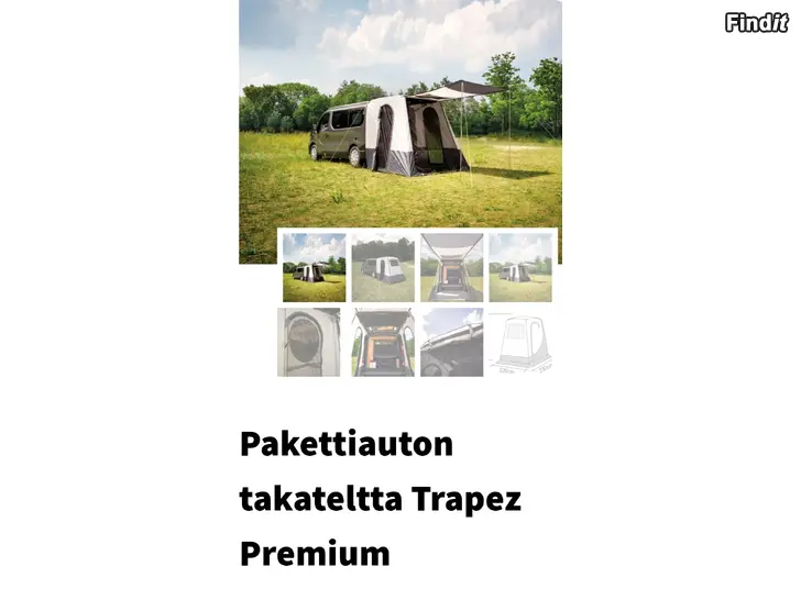 Myydään Taka teltta pakettiautoon