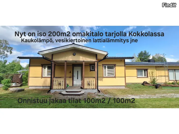 Myydään 200m2 Omakotitalo Kokkolassa. Oma tontti