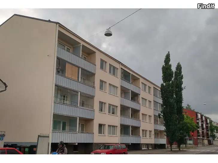 Uthyres 1r + kök 39 m2 i Vasa centrum