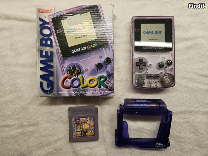 Säljes Gameboy color, Pokemon gold, Zelda mm