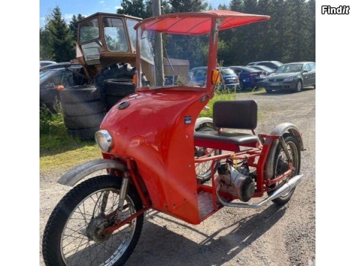 Säljes ERKKOLA 50cc Moped 1973  38km