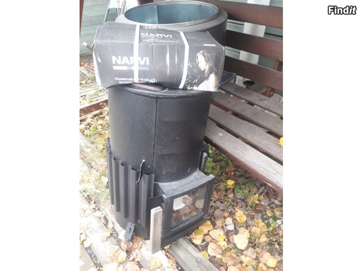 Säljes Käyttämätön kota kiuas vesisäiliöllä