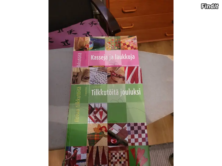 Myydään Kirjoja Tilkkutyöstä