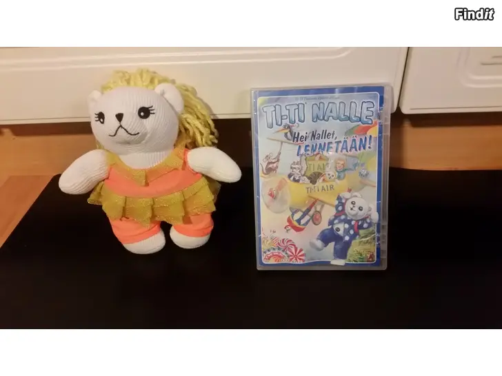 Myydään TiTi Nalle konsertti DVD v.2012 ja TRIOLI pehmolelu  -hinta 10e