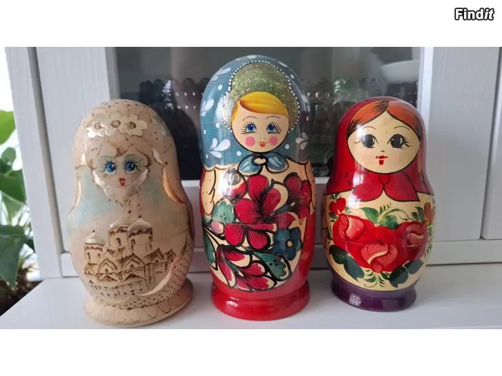 Säljes Matrjoskja trädockor