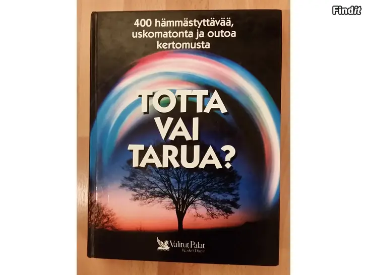 Säljes Totta vai tarua Valitut Palat kirja 4e