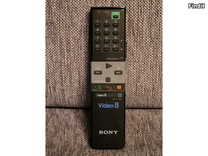 Myydään Sony Video8 kaukosäädin