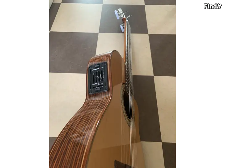 Säljes NY akustisk gitarr med mikrofoner