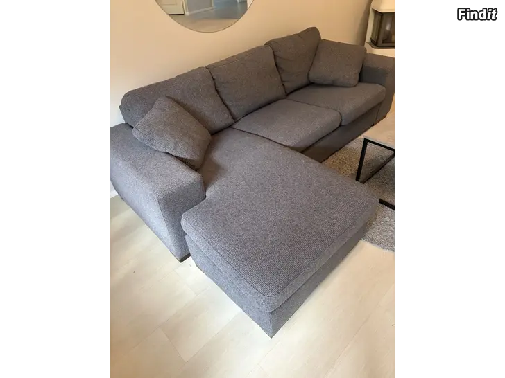 Säljes Divansoffa grå