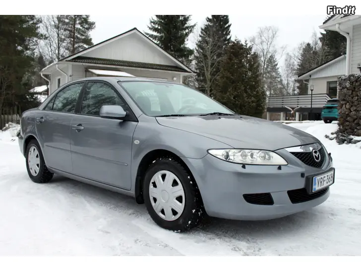Säljes Siisti, tilava Mazda 6 Sedan 1.8 120 hv bensakoneella ja manuaalivaihteistolla