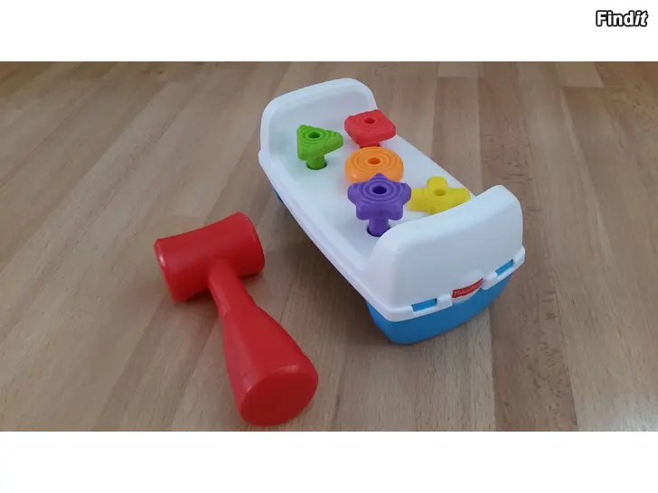 Myydään Fisher Price hakka Tap  Turn Bench  -10e