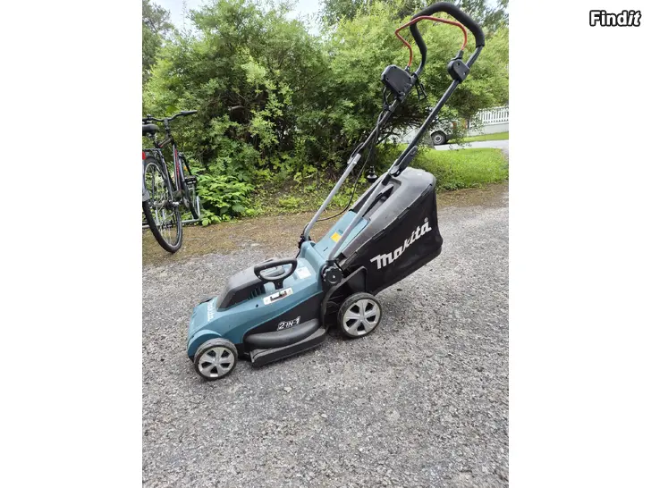 Säljes Makita electric ELM3720 gräsklippare