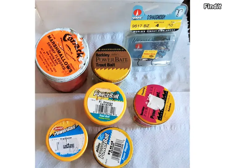 Myydään Kalastustarvikkeita