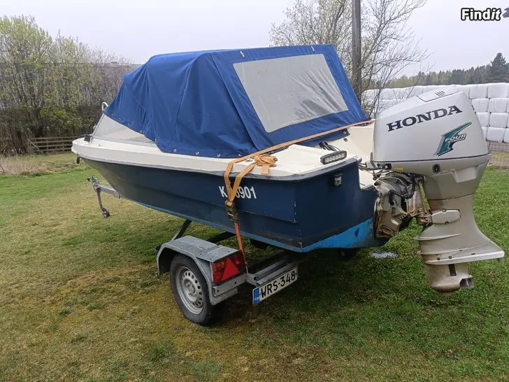 Säljes Finark 500 med honda Bf50 +Trailer