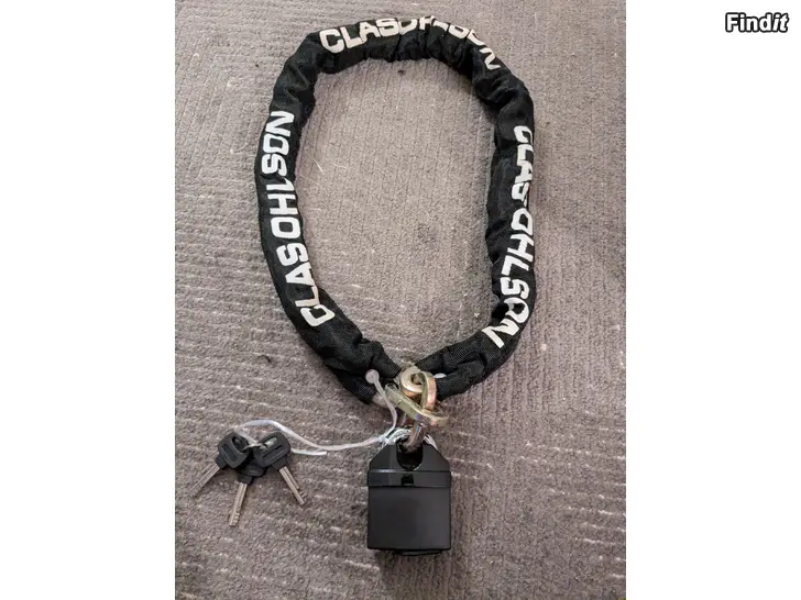 Myydään Låskedja. Lukkoketju