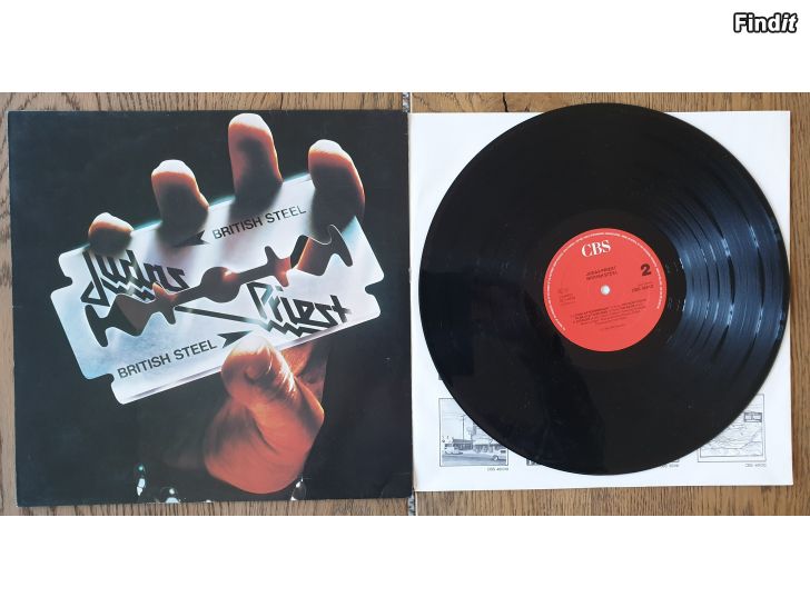 Säljes Judas Priest, British Steel. Vinyl LP