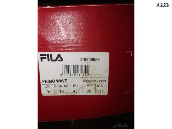 Säljes Fila Primo Wave inlines/rullaluistimet + skydd