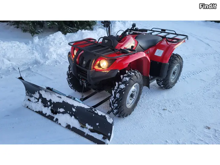 Myydään Mönkijä Yamaha Grizzly 450 4x4, lumilevy