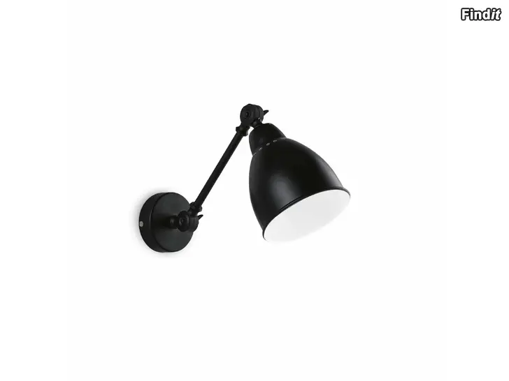 Myydään Seinävalaisin Ideal Lux Newton AP1 musta E27