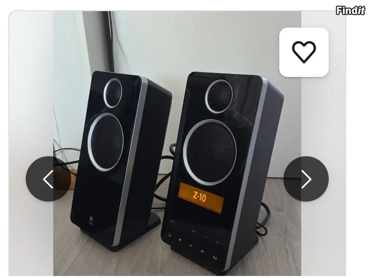 Myydään LOGITEC Z-10 KAIUTTIMET