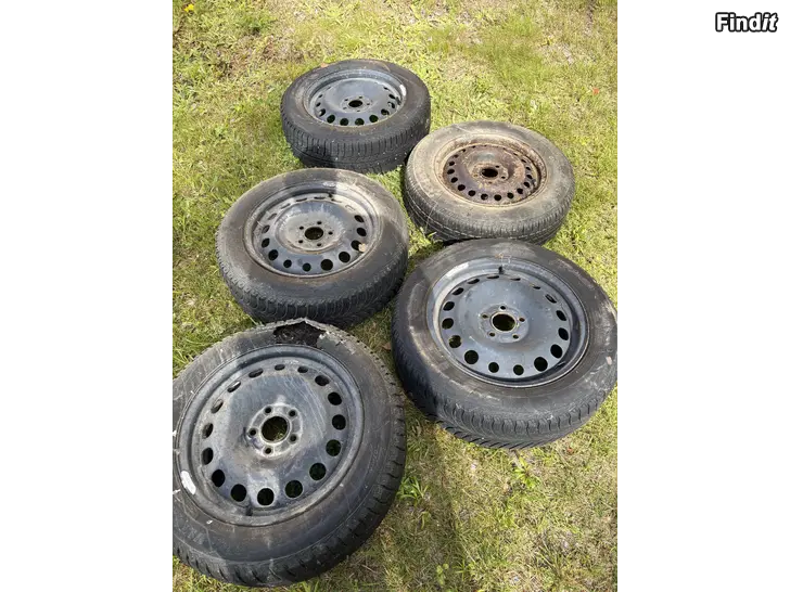 Myydään Ford 5x108 plåtfälgar
