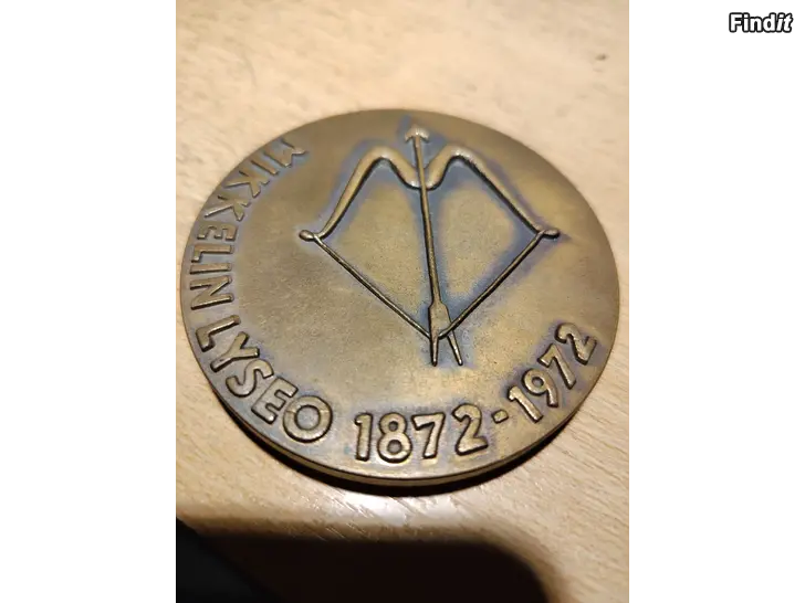 Myydään MIKKELIN LYSEO 1872-1972