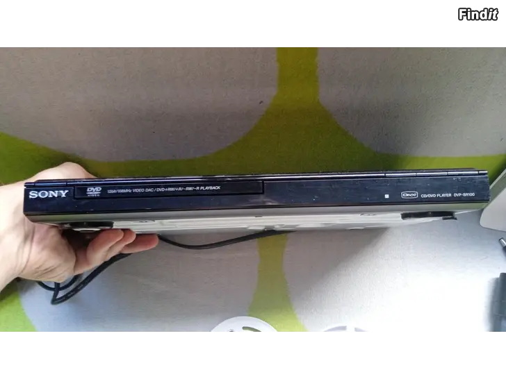 Säljes Sony CD / DVD soitin DVP-SR100 + kaukosäädin