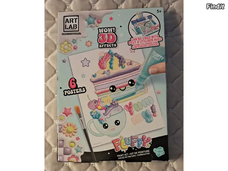 Myydään Art Lab pursotusmassa setti