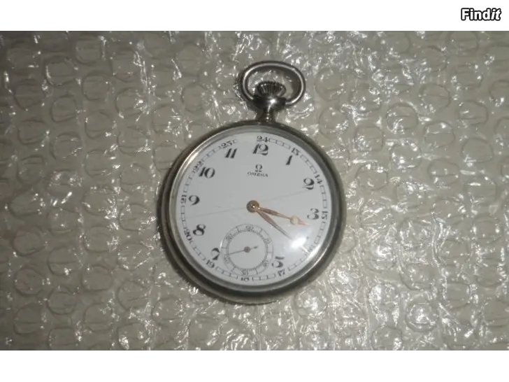Myydään Omega taskukello ja suoja kotelo