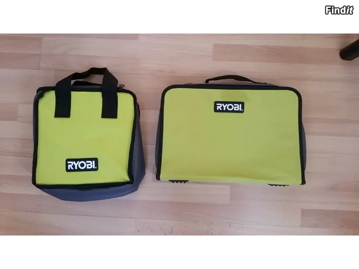 Myydään 2kpl Ryobi työkalulaukku 5ekpl