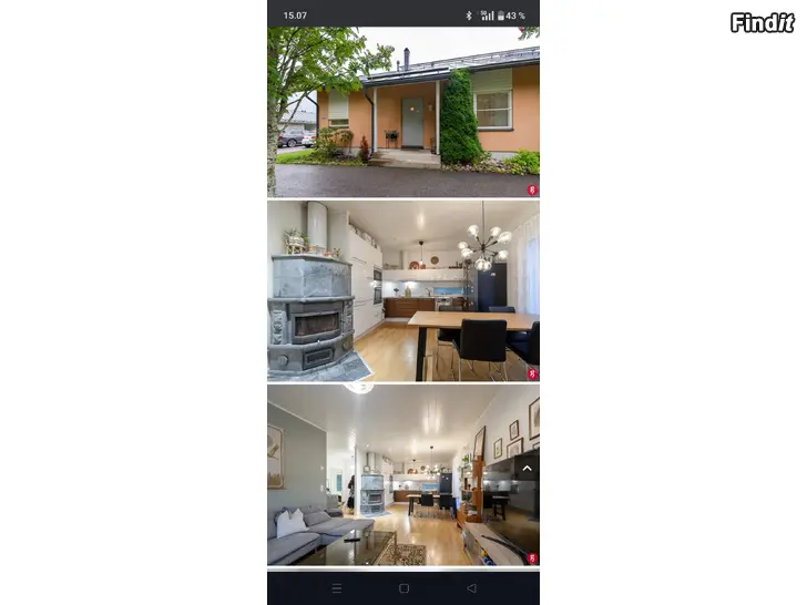 Myydään Paritalo 3h + k + kph + s + vh + terassi+autokatos