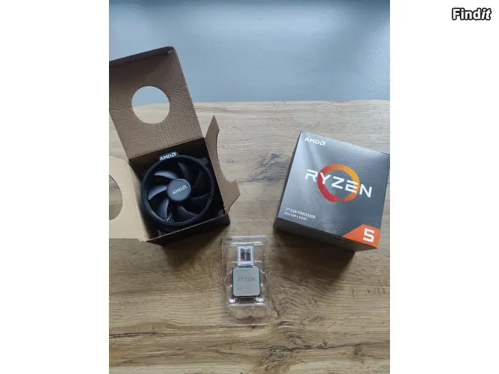 Myydään Amd ryzen 5 3600, asus geforce gtx 1650, coolermaster kylare