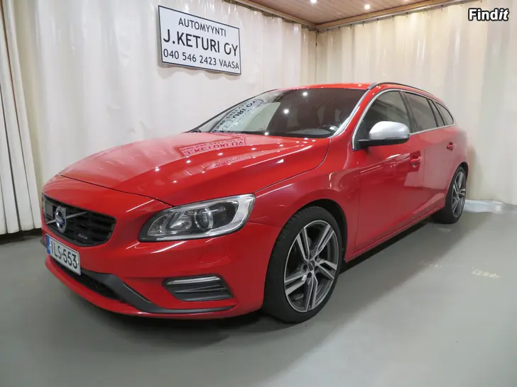 Myydään Volvo V60 D4 R-Design autom. 2014