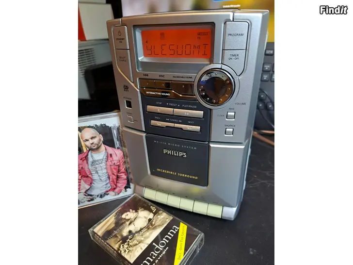 Säljes Philips microstereo