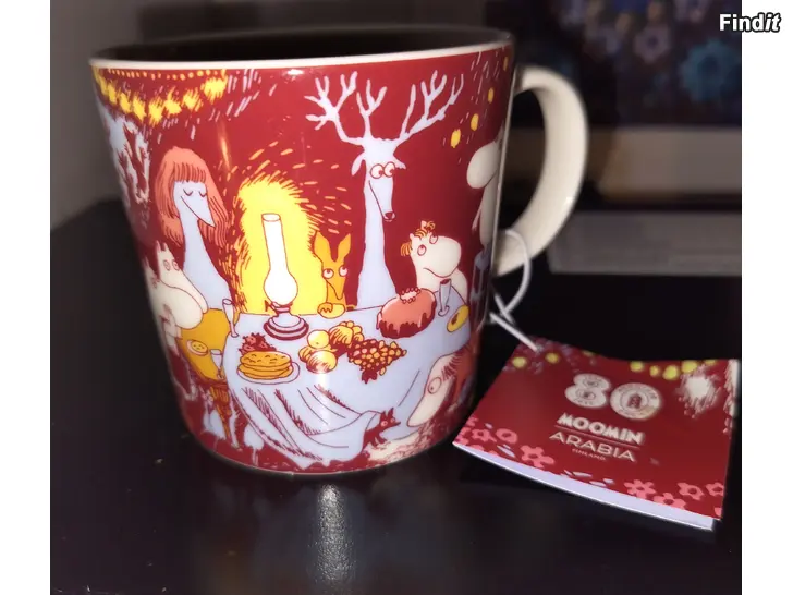 Myydään Ihanat uudet Moomin muki ja kermakko