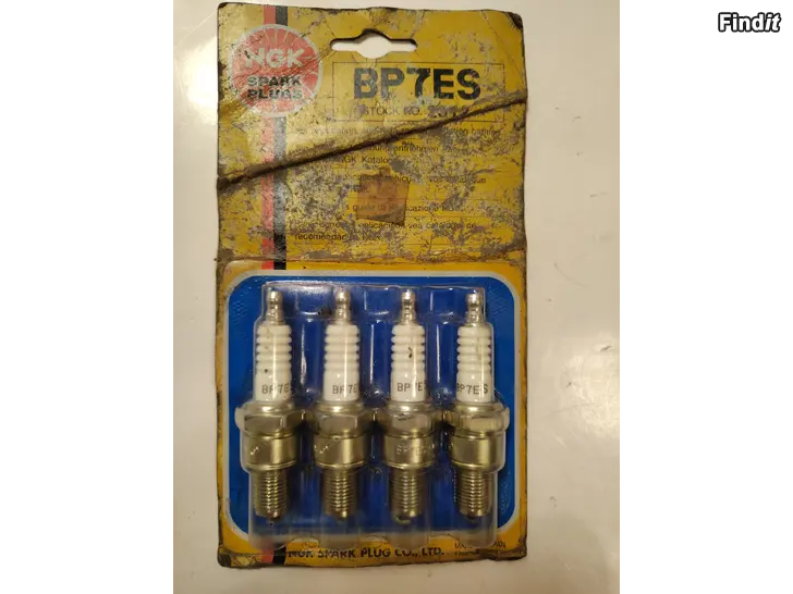 Myydään UUDET NKG-tulpat BP7ES, 4 kpl