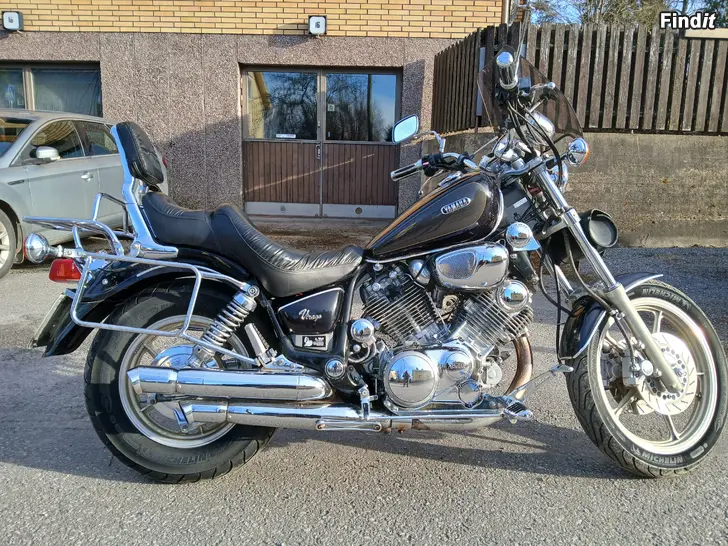 Myydään Tehokas Kardaani Custom Yamaha XV 1100 Virago VAIHDOSSA käy TRAILERI tai PAKU..