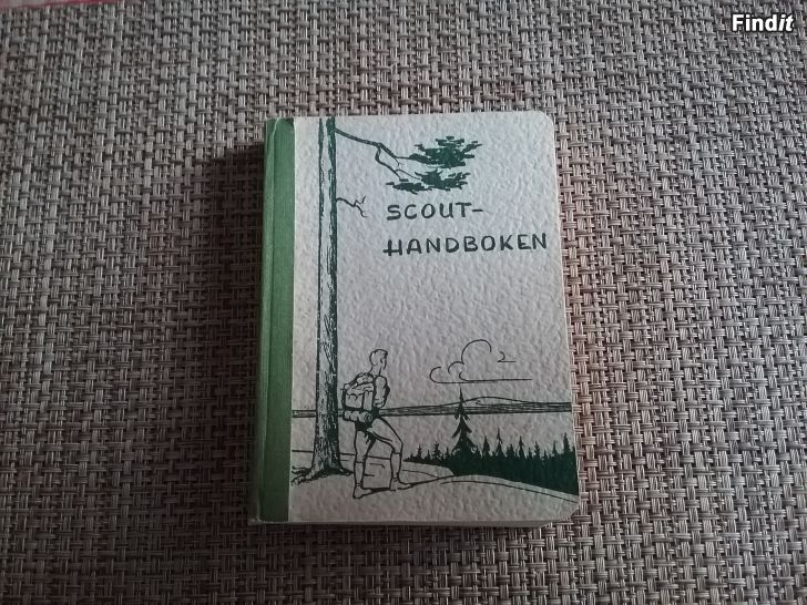 Säljes Scouthandboken 1954