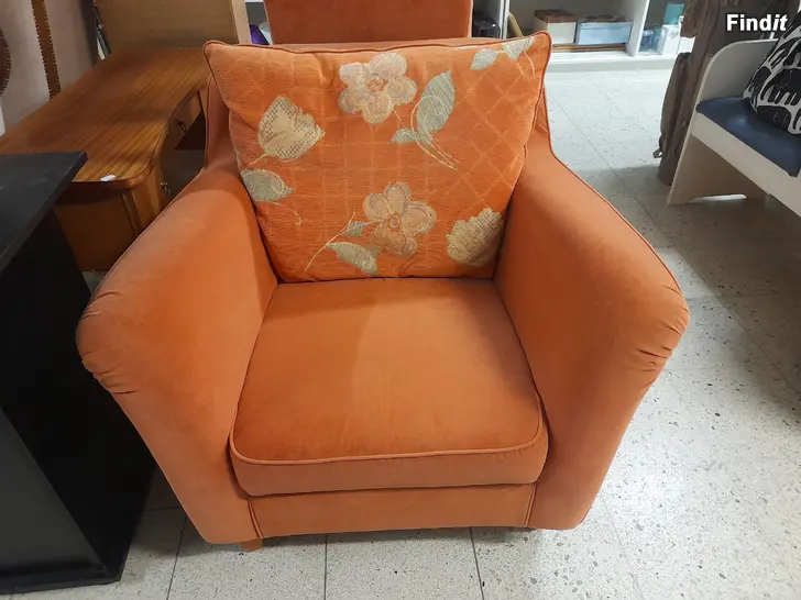 Säljes Orange fåtölj