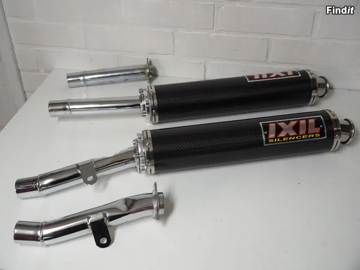 Myydään Kawasaki ZZR 600 93-01 Ixil väliputket ja äänenvaimentajat