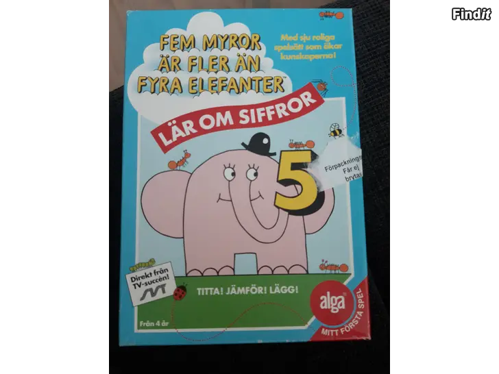 Säljes Lär om siffror spel