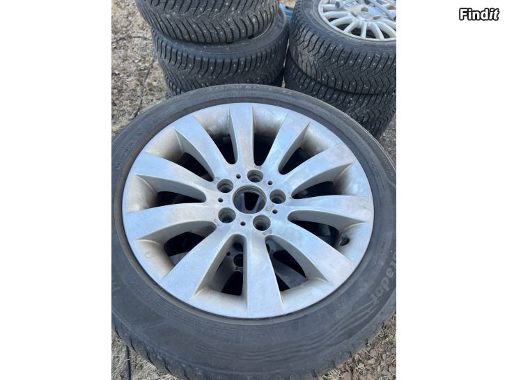 Säljes Bmw style 244 fälgar 17 5x120 fås billigt
