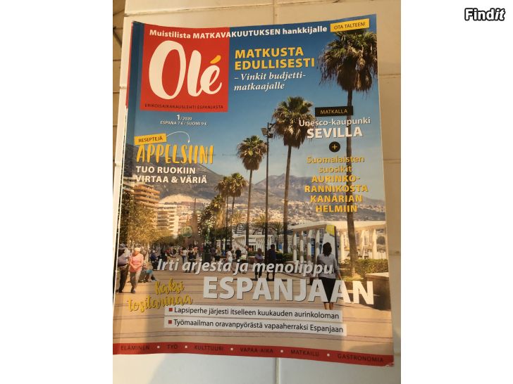 Myydään Espanjantietoa Ole lehdet 2018-2019-2020